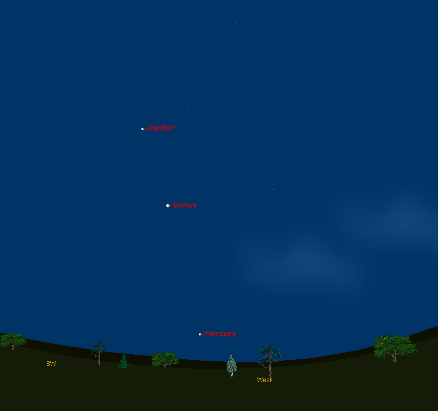 Elusive Planet Mercury Shines Bright in Evening Sky Next Week